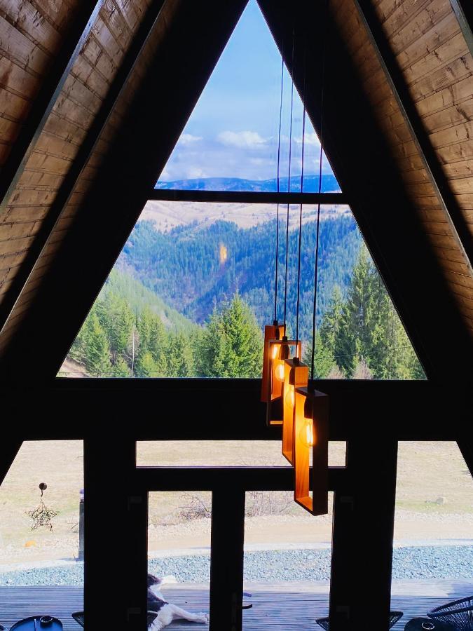 Nordik Cabin - Aframe With 2 Bedrooms Mărişel المظهر الخارجي الصورة